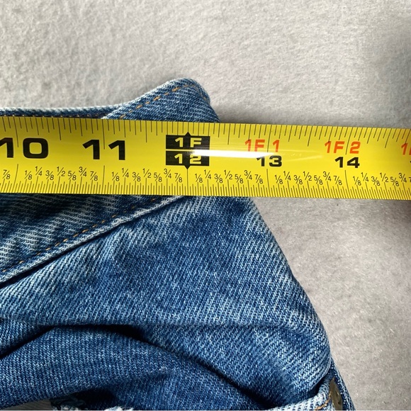 L.L. Bean Double L Relaxed Fit Jeans Womens 4T Blanket Lined Petite Vintage - Picture 14 of 16